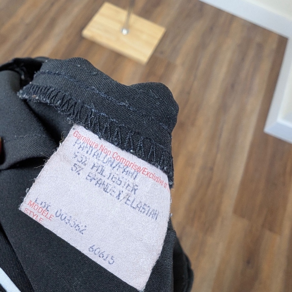 Vintage Joseph Ribkoff Black Dress Pants Large Size 10 - Picture 5 of 8